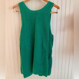 Universal Thread Green Sweater Tank Size Large